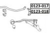 TOYOT 4881050010 Rod/Strut, stabiliser